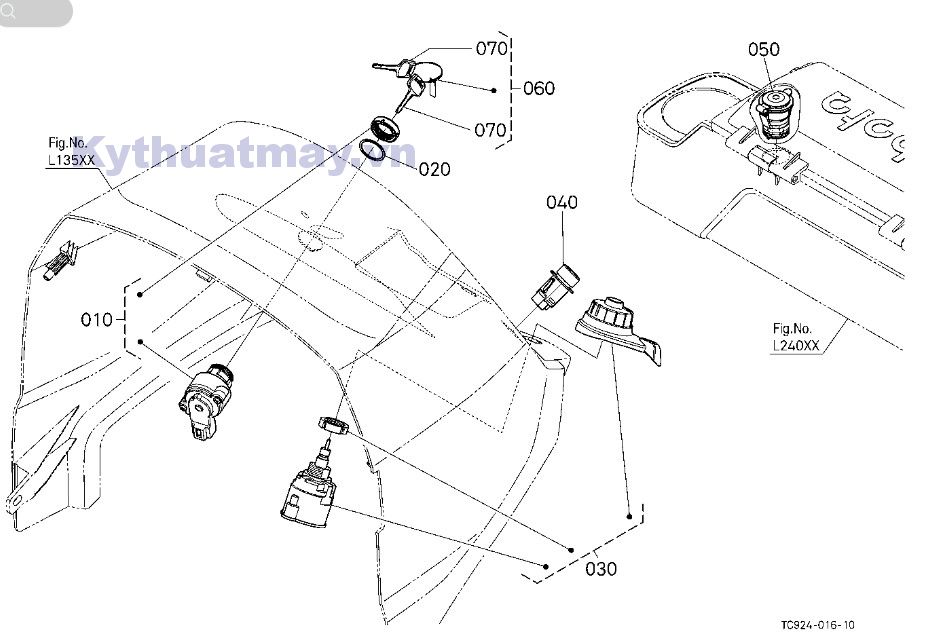 công tắc ổ khóa